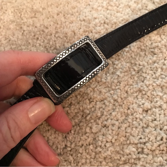 Brighton Color Block Crossbody Patent Purse - Picture 4 of 10